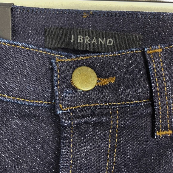 J Brand Maria High Rise Skinny Jeans Women's Size 23 Dark Wash Denim - Picture 6 of 9